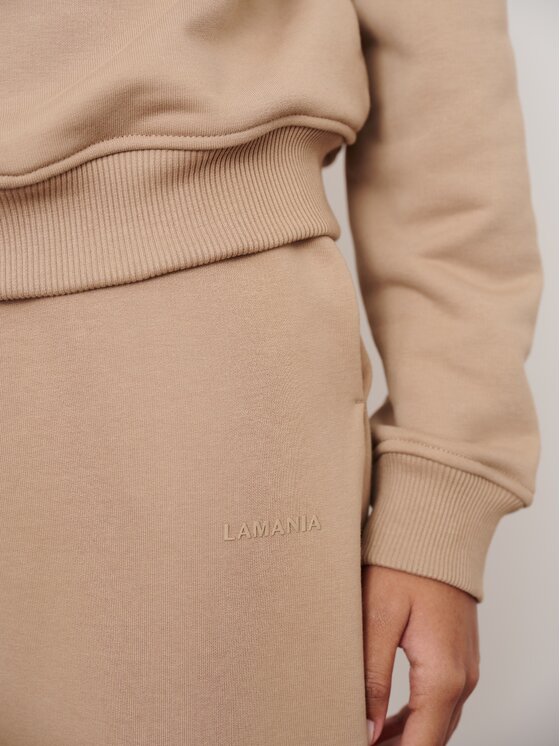 La Mania La Mania Pantaloni da tuta RICO Beige Active Fit