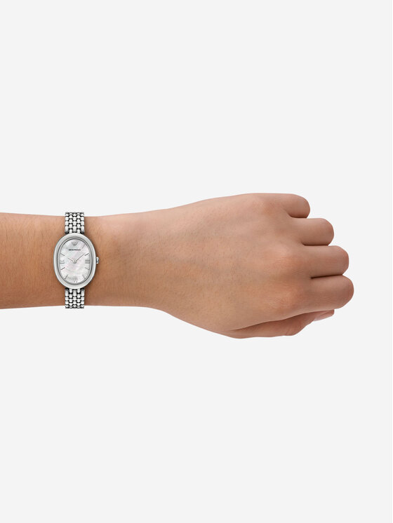 Emporio Armani Emporio Armani Zegarek Sinfonia AR11706 Srebrny