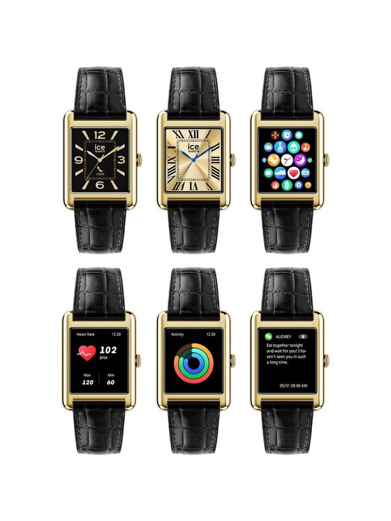 Ice-Watch Ice-Watch Zegarek 4895173346187 Czarny