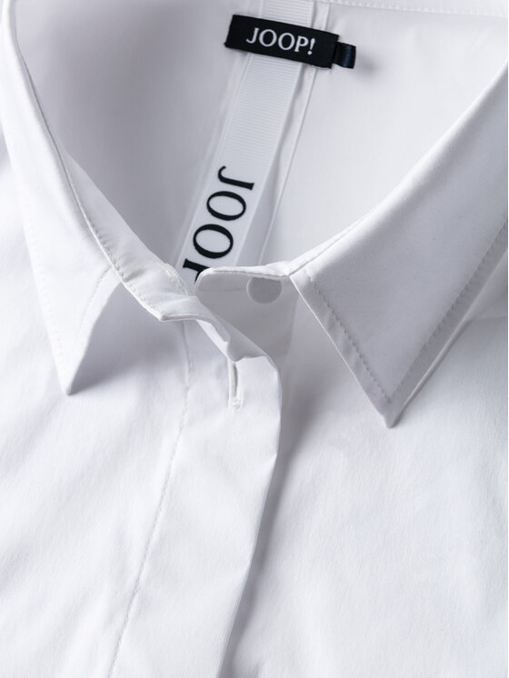 JOOP! JOOP! Košile 58 B58Betty 10018868 30044803 Bílá Loose Fit
