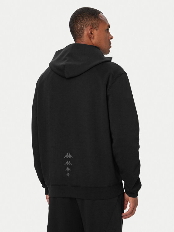 Kappa Kappa Μπλούζα 372665W Μαύρο Regular Fit