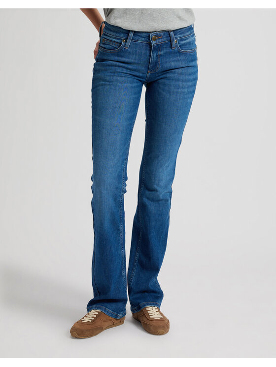 Lee Lee Jeansy JESSICA Niebieski Bootcut Fit