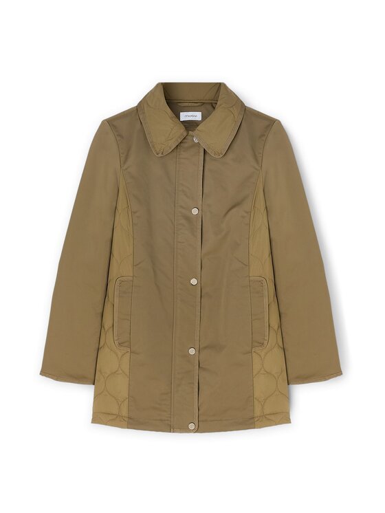 Motivi Motivi Giubbotto piumino F753Q000696N035 Verde Regular Fit