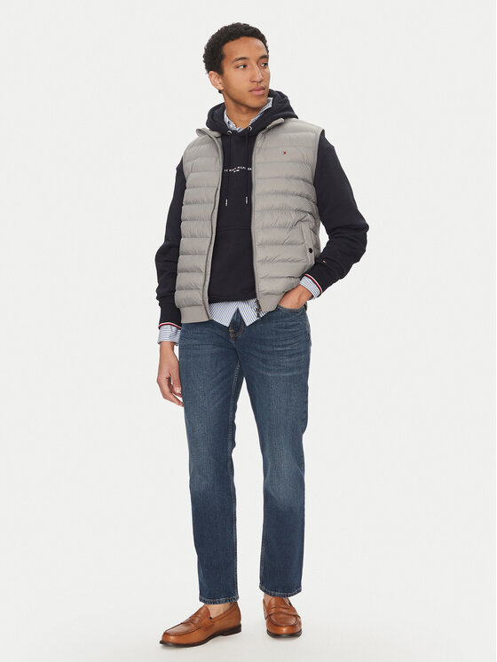 Tommy Hilfiger Tommy Hilfiger Weste MW0MW38982 Grau Regular Fit