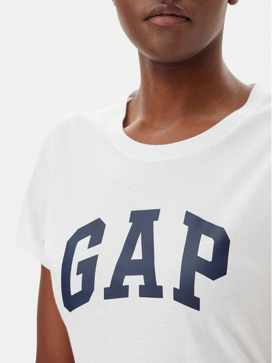 Gap Gap Tricou 729555-12 Alb Regular Fit