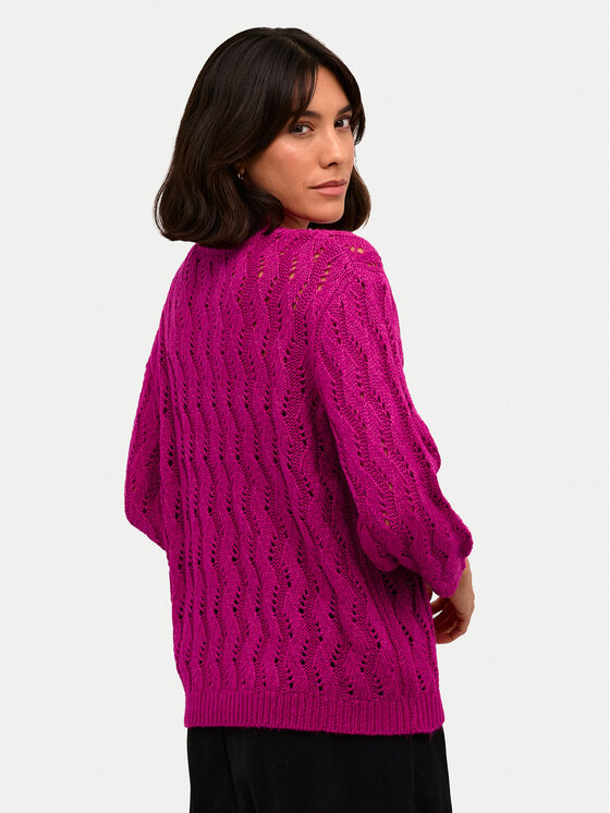 Kaffe Kaffe Пуловер Lena 10508807 Розов Regular Fit