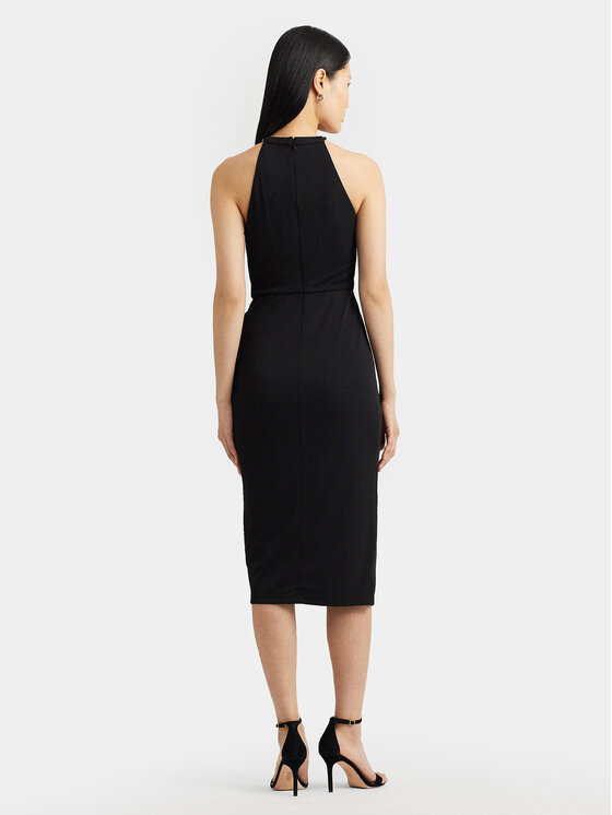LAUREN RALPH LAUREN Lauren Ralph Lauren Koktélruha 250933432001 Fekete Slim Fit