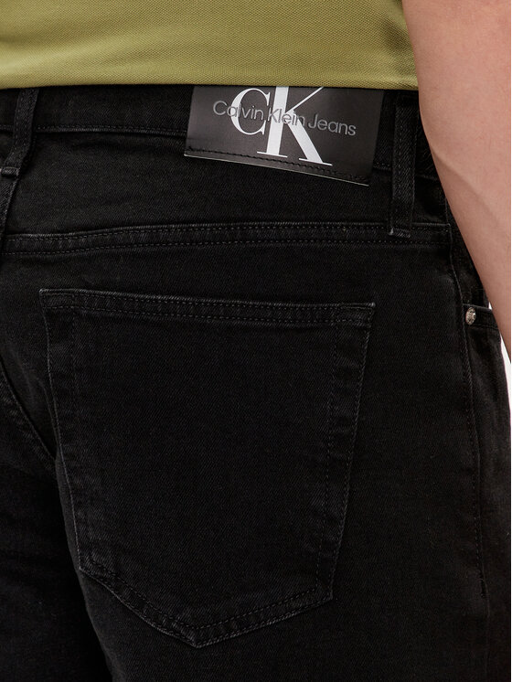 Calvin Klein Jeans Calvin Klein Jeans Jeans kratke hlače J30J324872 Črna Slim Fit