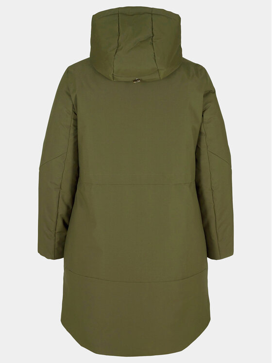 Zizzi Zizzi Зимова куртка CA52812B Зелений Regular Fit