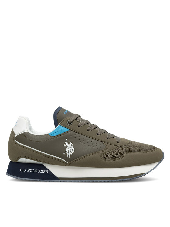 U.S. Polo Assn. Sneakersy NOBIL003G Kaki