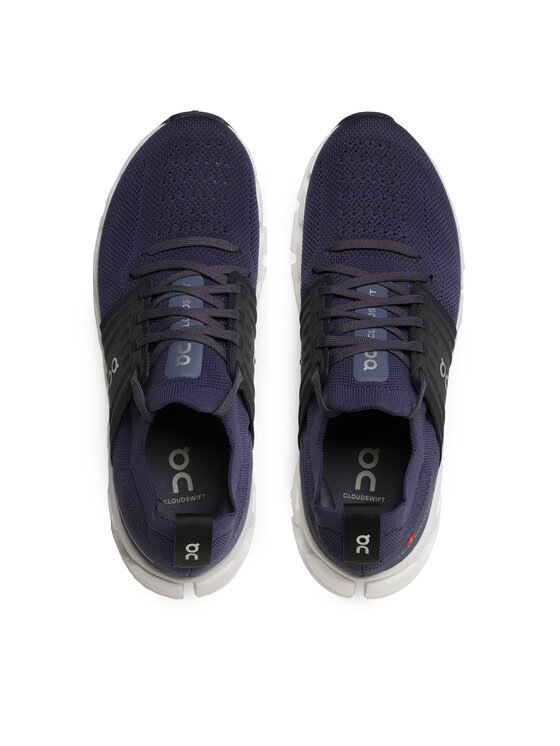 On On Buty do biegania Cloudswift 3 3MD10560045 Granatowy