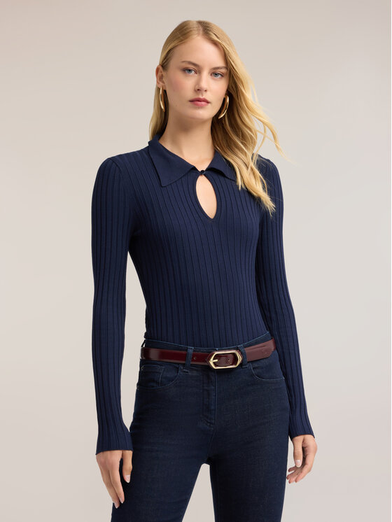Motivi Motivi Maglione M276W003992N034 Blu Slim Fit