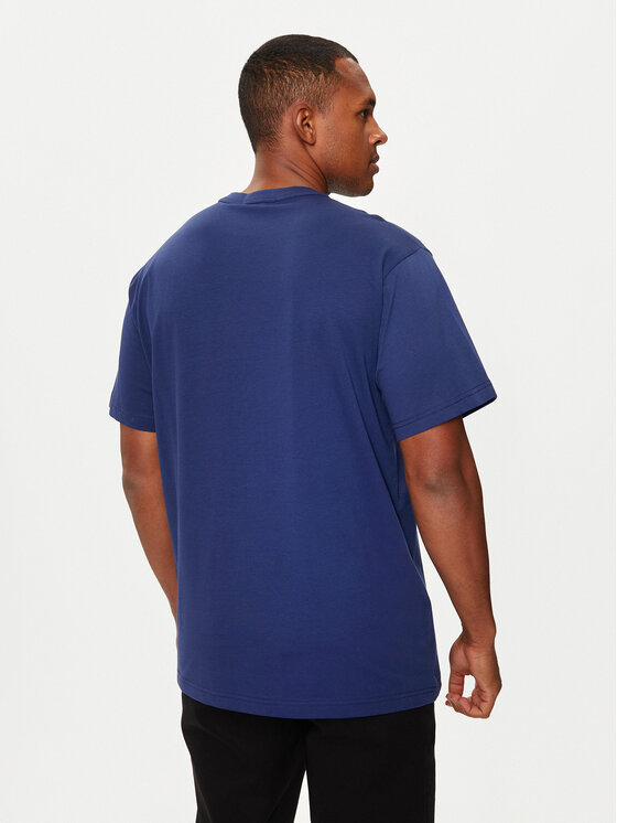 Versace Jeans Couture Versace Jeans Couture T-Shirt 77GAHT08 Granatowy Regular Fit