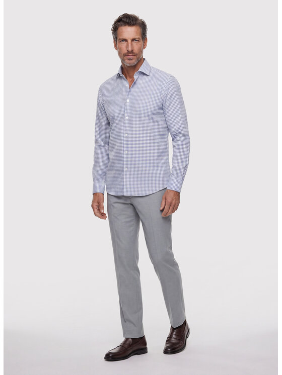 Pako Lorente Pako Lorente Koszula P26WF-1X-024 Niebieski Slim Fit