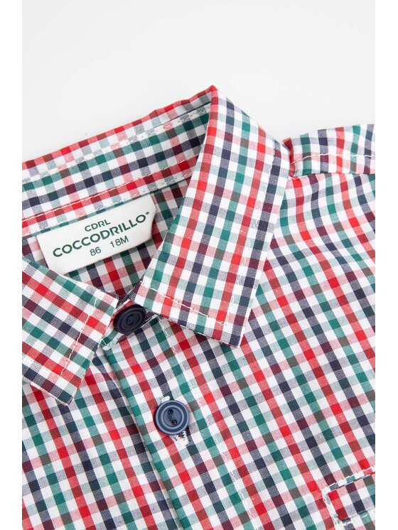 Coccodrillo Coccodrillo Košeľa ZC6136101EBB-022 Farebná Regular Fit