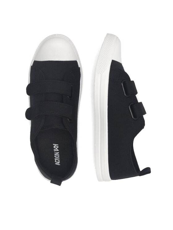 Action Boy Action Boy Sneakers aus Stoff DIM33930 Schwarz