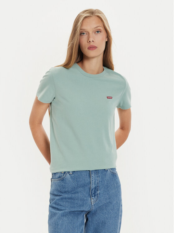 Levi's® Levi's® T-Shirt The Perfect 39185-0325 Blau Standard Fit