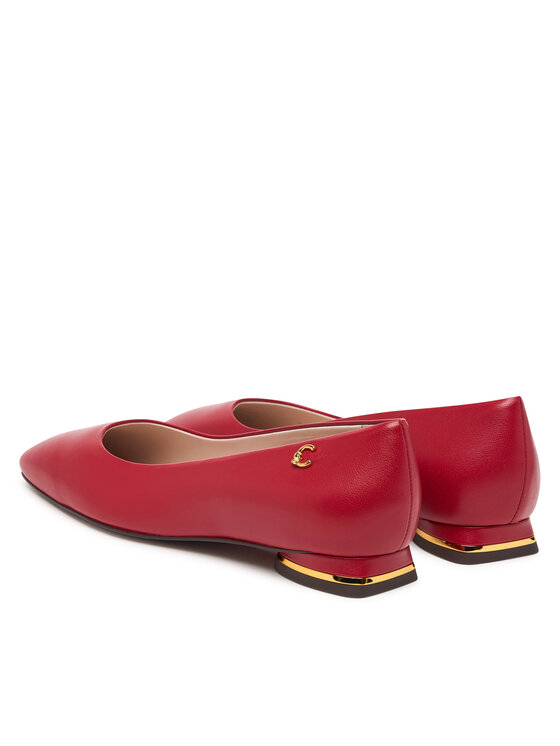 Coccinelle Coccinelle Baleriny C-Everyday Smo E4 U1L 19 01 01 Czerwony