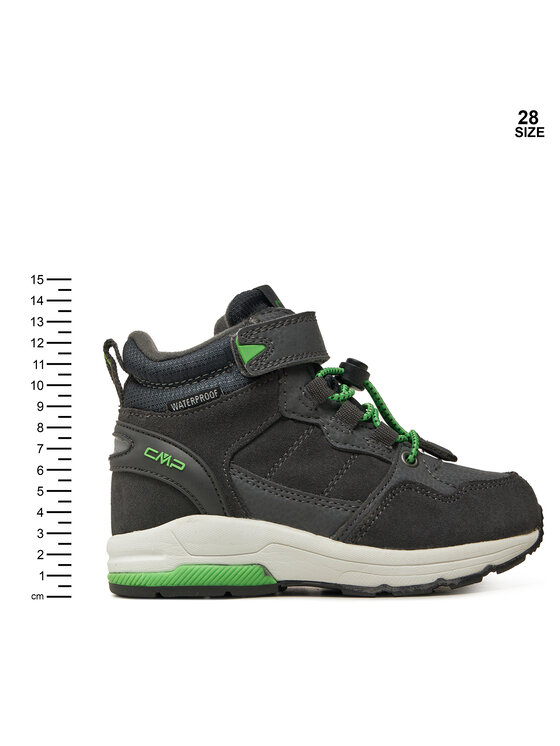 CMP CMP Laisvalaikio batai Kids Hadil Leather Wp Urban 3Q84524 Pilka