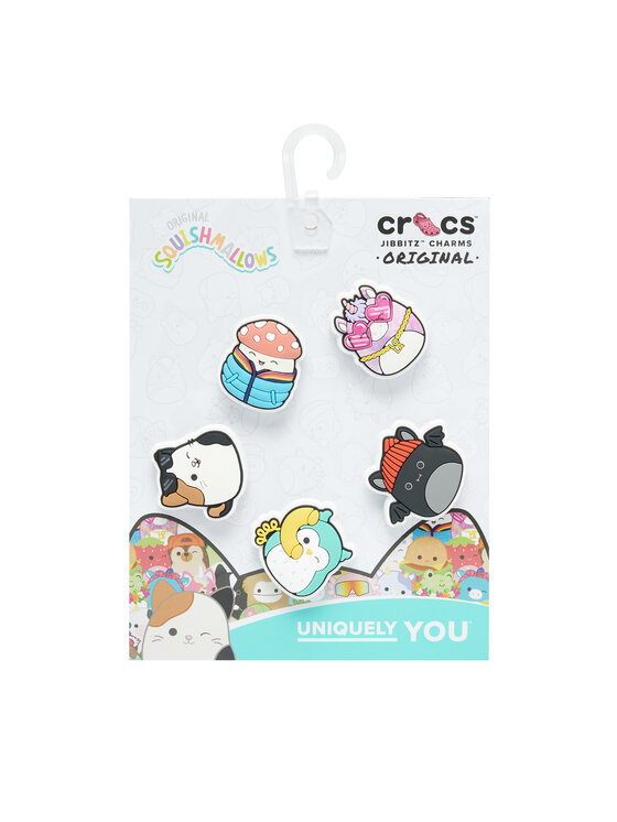 Crocs Crocs Batų aksesuaras Jibbitz Squishmallows 5pck 10013604 Spalvota