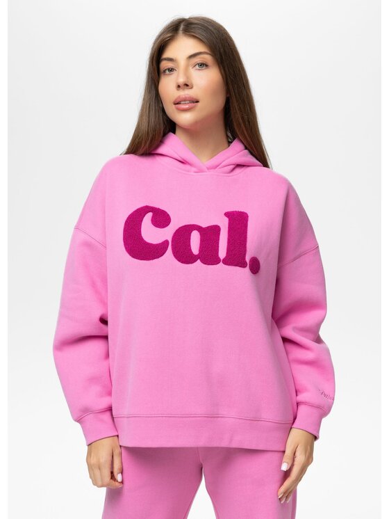 PITBULL PITBULL Bluza TULLA CAL. Różowy Oversize