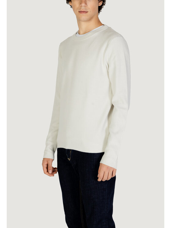 Blauer Blauer Maglione NOAH Bianco Regular Fit