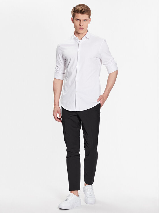 HUGO Hugo Cămașă 50479394 Alb Slim Fit