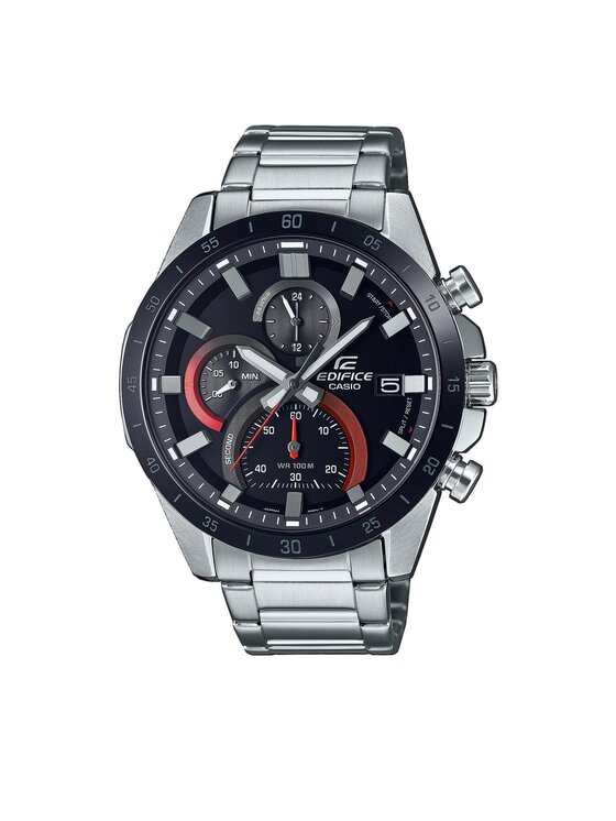 Casio Casio Zegarek Edifice EFR-571DB-1A1VUEF Srebrny