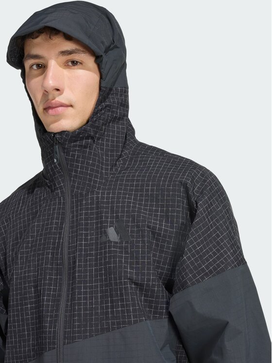 adidas adidas Kurtka outdoor 162933 Czarny Loose Fit