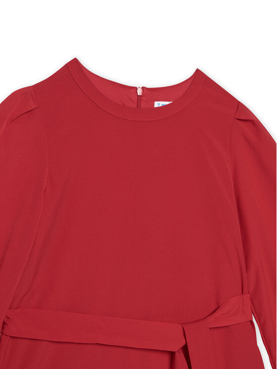 Mayoral Mayoral Vestito da giorno 7908 Rosso Regular Fit