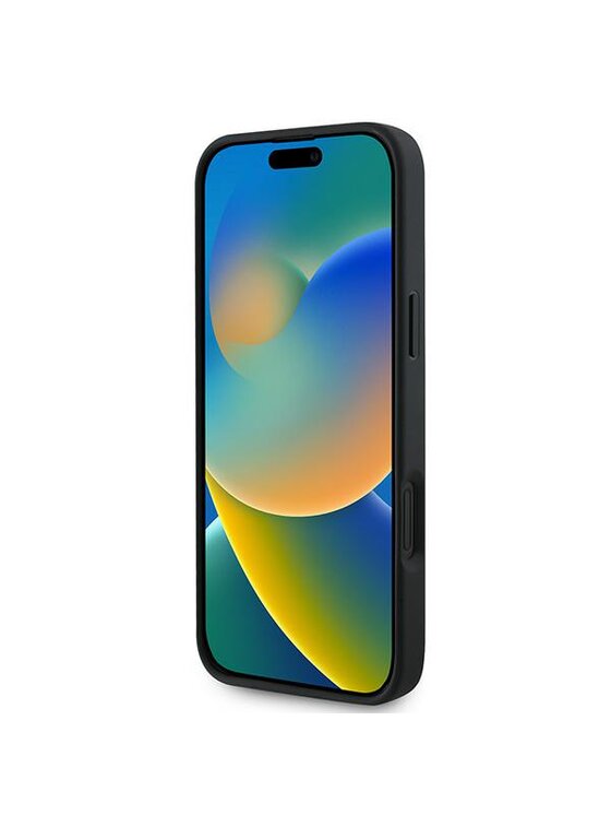 Guess Guess Etui na telefon Apple iPhone 16 Plus Czarny