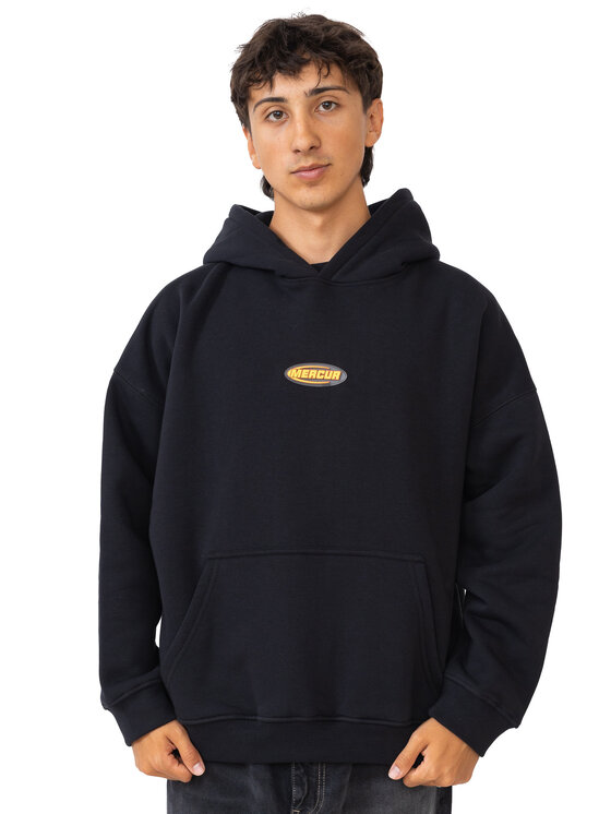 Mercur Mercur Bluza 90S Czarny Comfort Fit