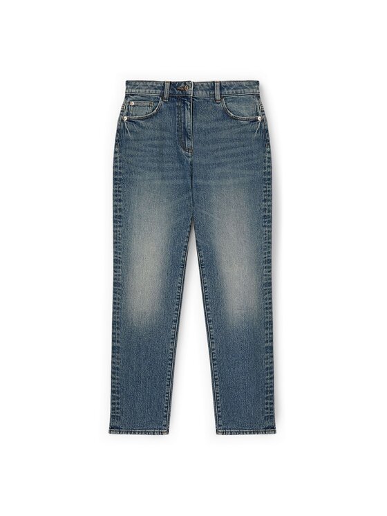 Motivi Motivi Jeansy P530Q004327N004 Turkusowy Boy Fit