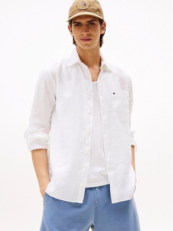 Tommy Hilfiger Tommy Hilfiger Camicia 89851 Bianco Regular Fit