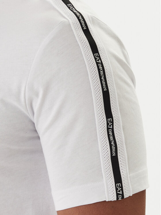EA7 Emporio Armani EA7 Emporio Armani T-Shirt 7M001476 AF10375 Biały Regular Fit