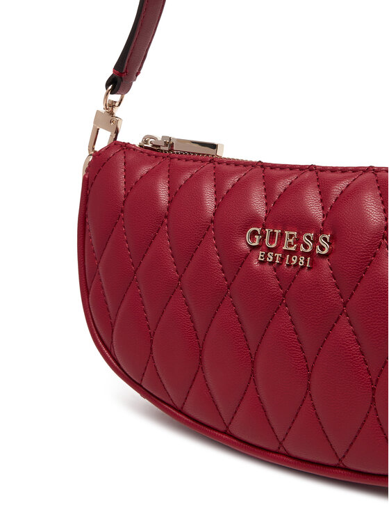 Guess Guess Geantă Valla Mini HWQG81 22720 Roșu