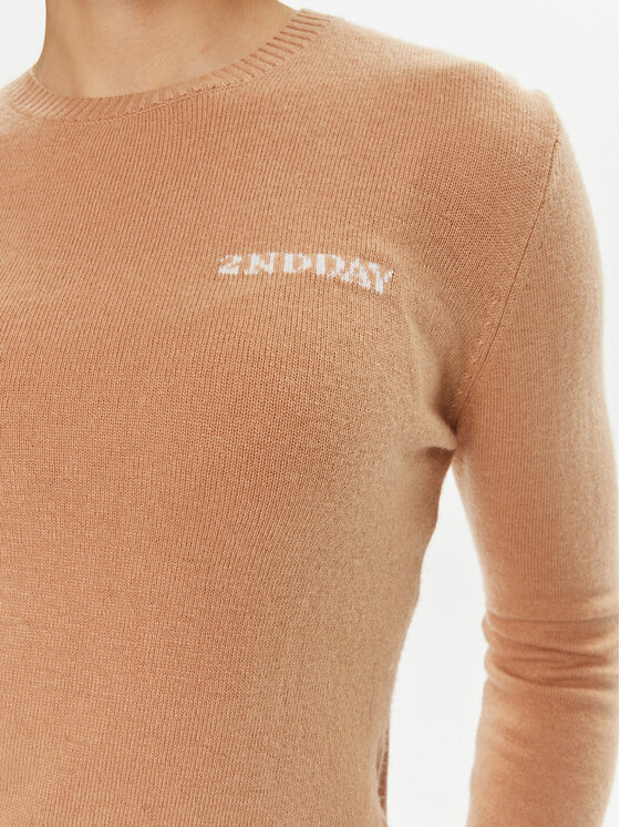 2NDDAY 2NDDAY Pullover Lance 2000340408 Beige Regular Fit