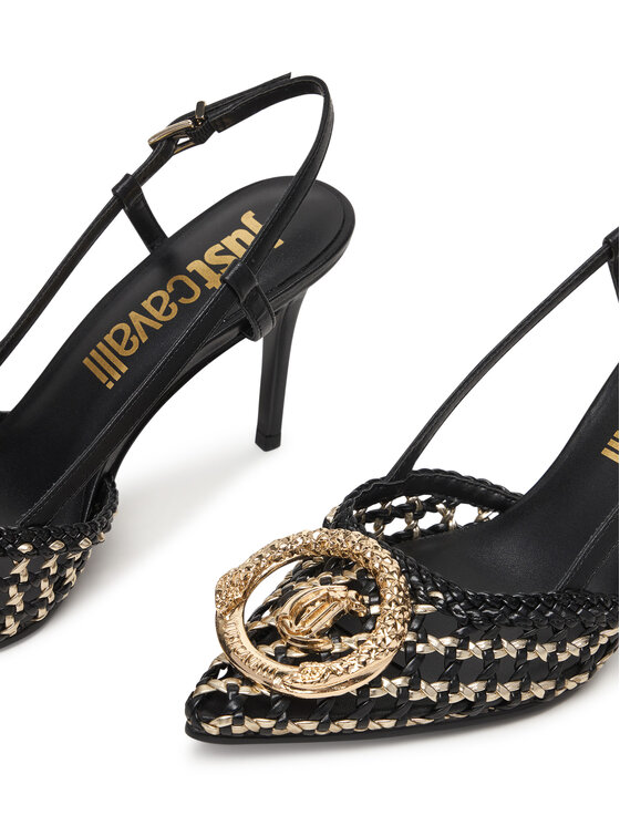 Just Cavalli Just Cavalli Kõrgete kontsadega 80RA3S14 ZSE38 Must