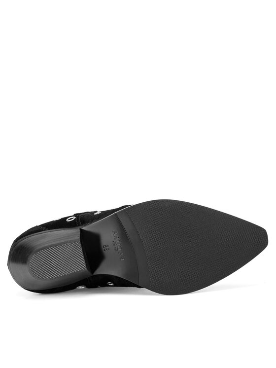 Badura Badura Cizme și botine cowboy ORCHID-V365-C-191-1 Negru