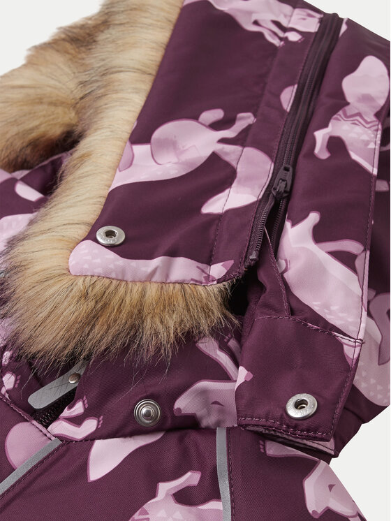 Reima Reima Žiemos kombinezonas Lappi 5100129C Violetinė Regular Fit