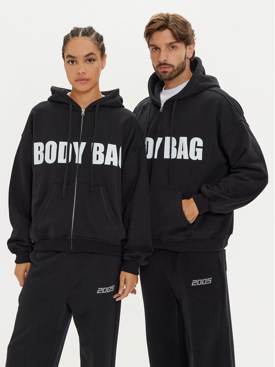 2005 2005 Sweatshirt Unisex Body Bag Schwarz Oversize