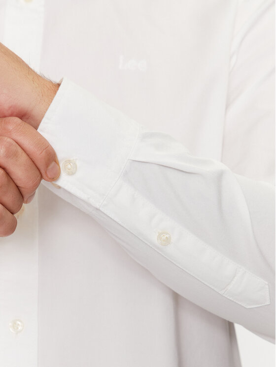 Lee Lee Camicia LL37BMLJ Bianco Regular Fit