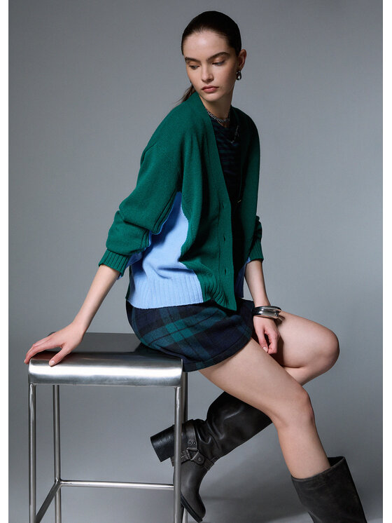Liu Jo Liu Jo Cardigan WF6088MS009L9200 Verde Regular Fit