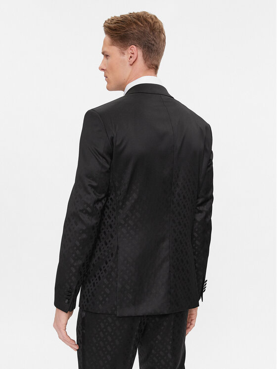 BOSS Boss Oblek H-Huge-2Pcs-Tux-231 50502453 Černá Slim Fit