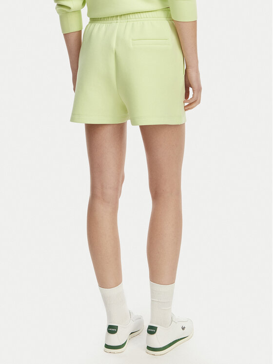 Lacoste Lacoste Sportske kratke hlače GF9991 Svijetlo zelena Regular Fit