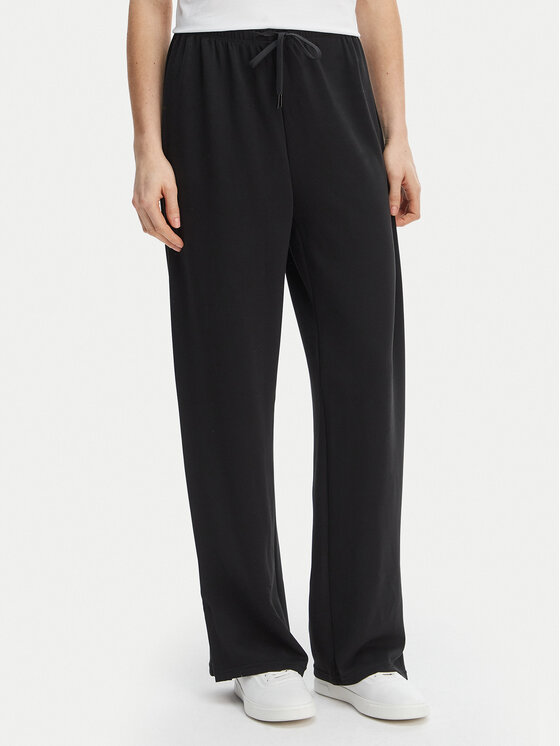 ONLY ONLY Hlače iz tkanine Maya 15369156 Črna Loose Fit