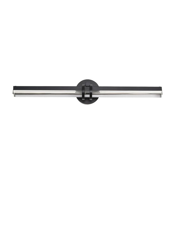 MIAhome MIAhome Lampa ścienna kinkiet LOVELY LED czarna 58 cm Czarny