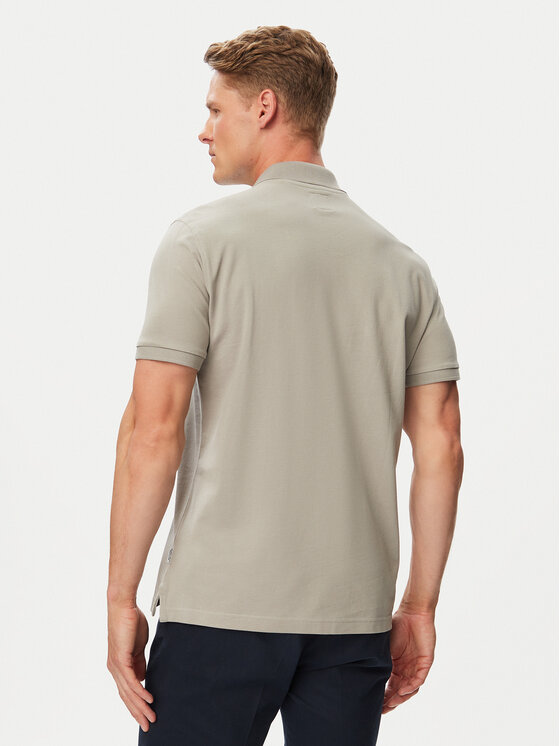 Beverly Hills Polo Club Beverly Hills Polo Club Polo marškinėliai P-SS26M-P42560 Pilka Regular Fit