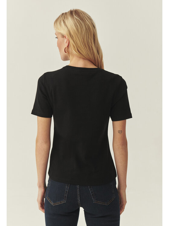 TATUUM Tatuum Tričko KIRI Čierna Classic Fit