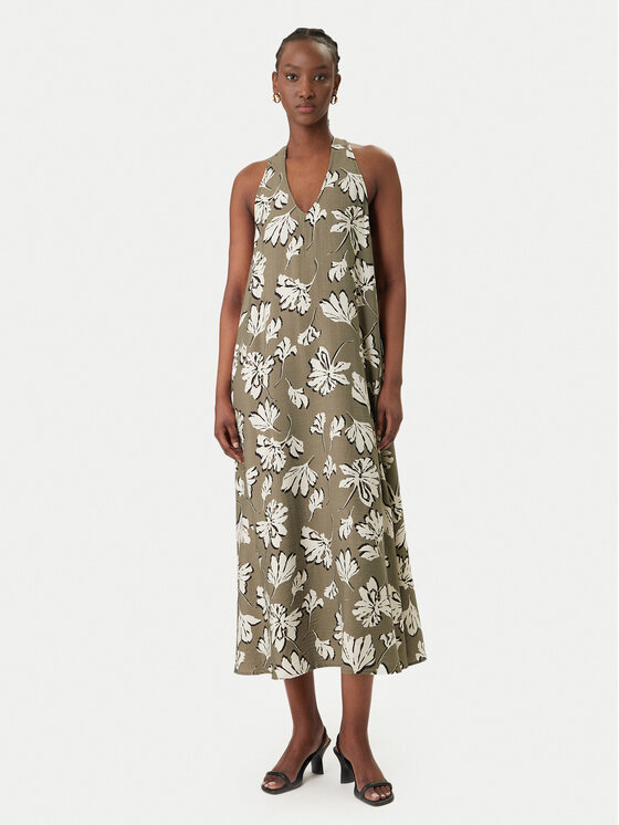 Vero Moda Vero Moda Letné šaty Jennifer 10341973 Zelená Regular Fit